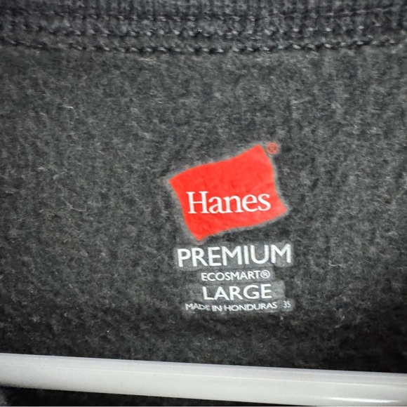 Hanes Vintage Ecosmart Sweatshirt Pullover Size Large - Picture 2 of 6
